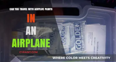 Traveling by Plane with Acrylic Paints: What You Need to Know