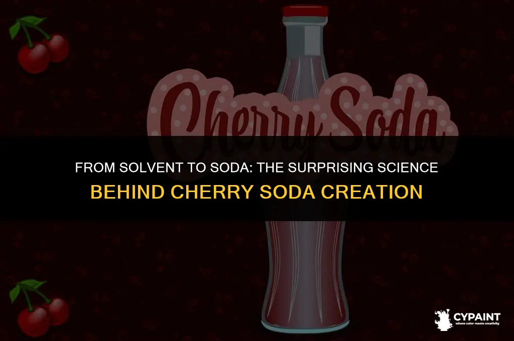 can you turn paint thinner into cherry soda