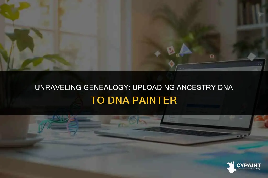 can you upload ancestry dna to dna painter
