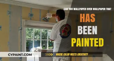 Wallpapering Over Painted Wallpaper: A Good Idea?