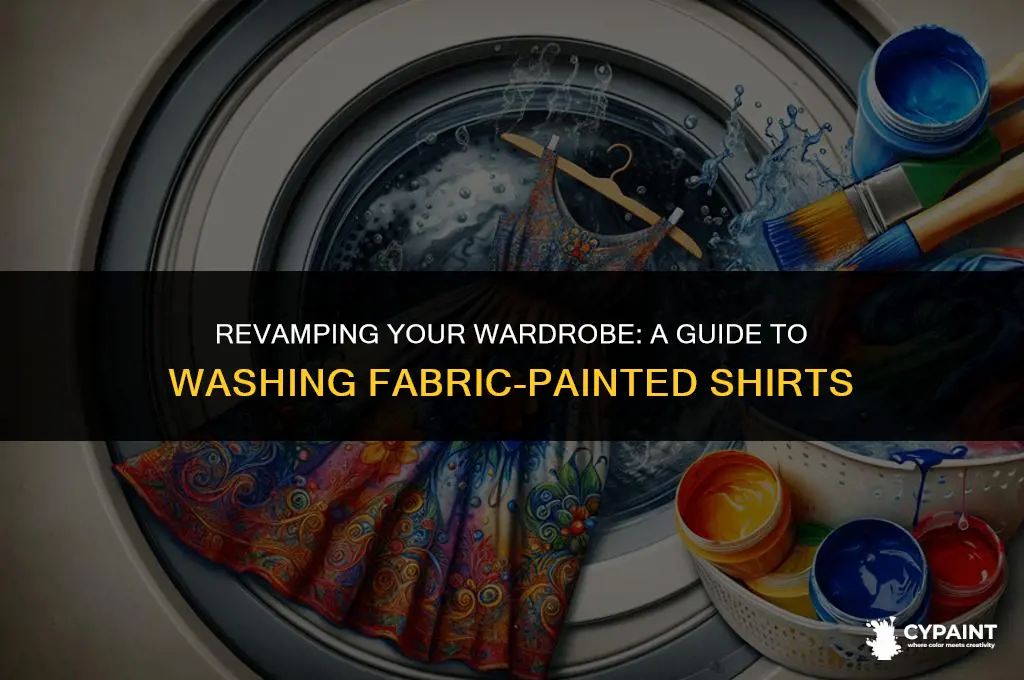 can you wash a shirt with fabric paint