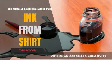 How to Remove Screen Paint Ink from Shirts