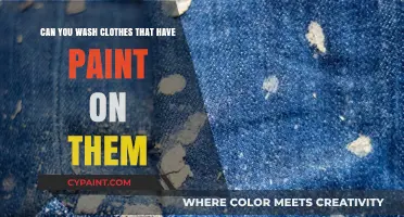 How to Wash Paint-Stained Clothes