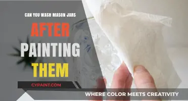 Reviving Painted Mason Jars: A Simple Cleaning Guide