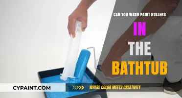 Cleaning Paint Rollers in the Bathtub: A DIY Guide