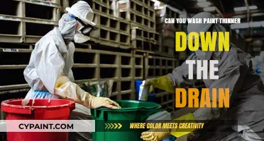 Safely Disposing of Paint Thinner: Drain or Not to Drain?