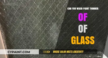 Effective Methods to Remove Paint Thinner from Glass Surfaces