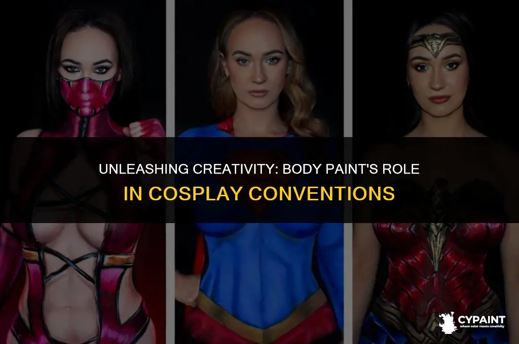 can you wear body paint to cosplay conventions
