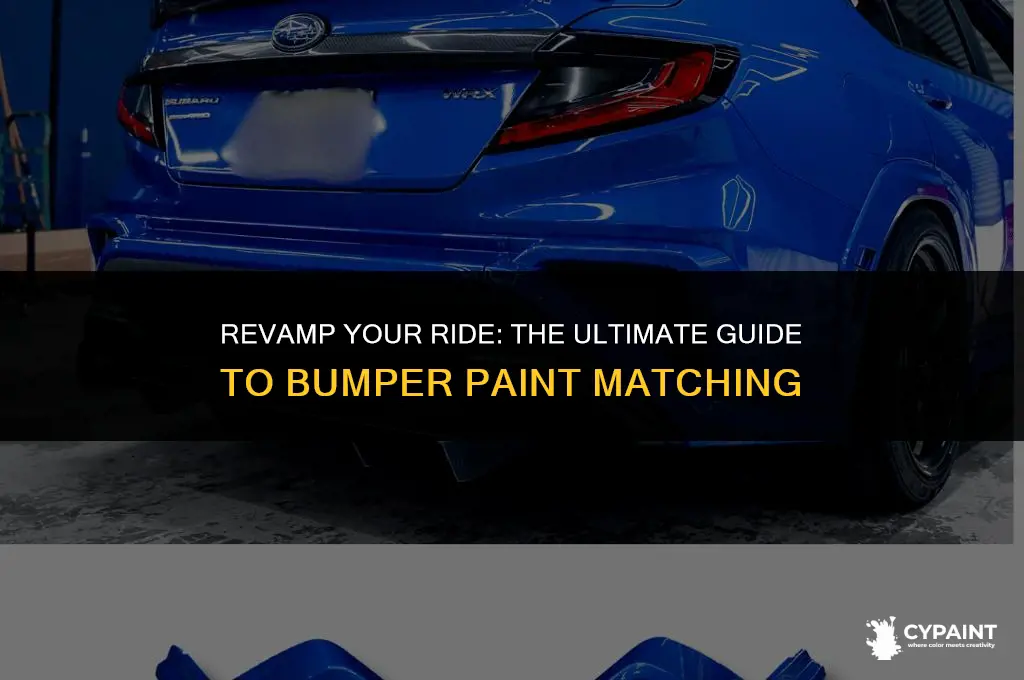 can you wrap a bumper to match paint