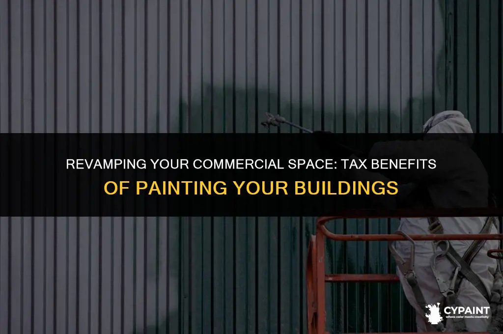 can you write off painting your commercial buildings