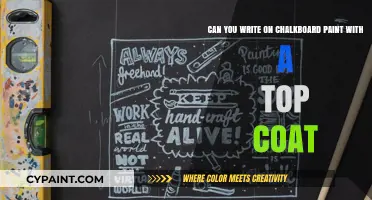 Chalkboard Paint with Top Coat: Writing Tips and Durability Guide