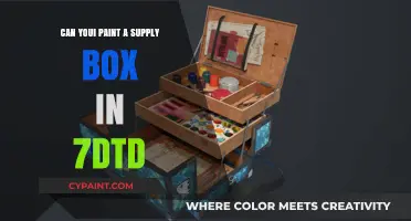 Creative Survival: Painting Supply Boxes in 7 Days to Die