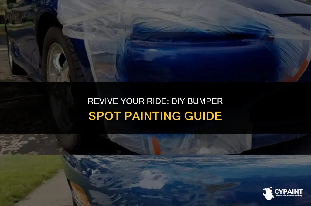 can ypu paint a spot on a bumper