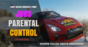 Unlocking Horizon 3: Paint Jobs and Parental Controls