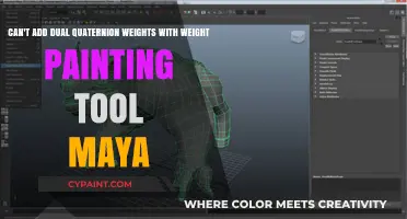 Maya Weight Painting Tool: Dual Quaternion Weight Addition Issues Explained