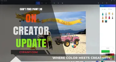 Troubleshooting Paint 3D Absence After Creator Update