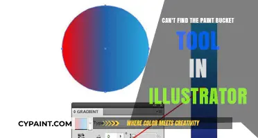 Where's the Paint Bucket in Illustrator?