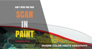 Troubleshooting Tips: Opening Two-Page Scans in Paint