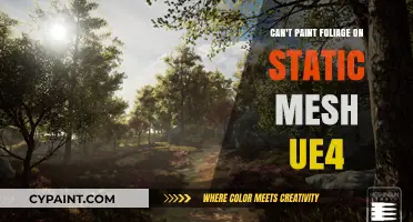 Mastering Foliage Painting on Static Meshes in UE4: A Comprehensive Guide