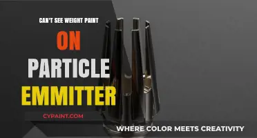 Troubleshooting Weight Paint Visibility on Particle Emitters: A Guide