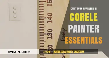 Troubleshooting Corel Painter: Ruler Won't Turn Off