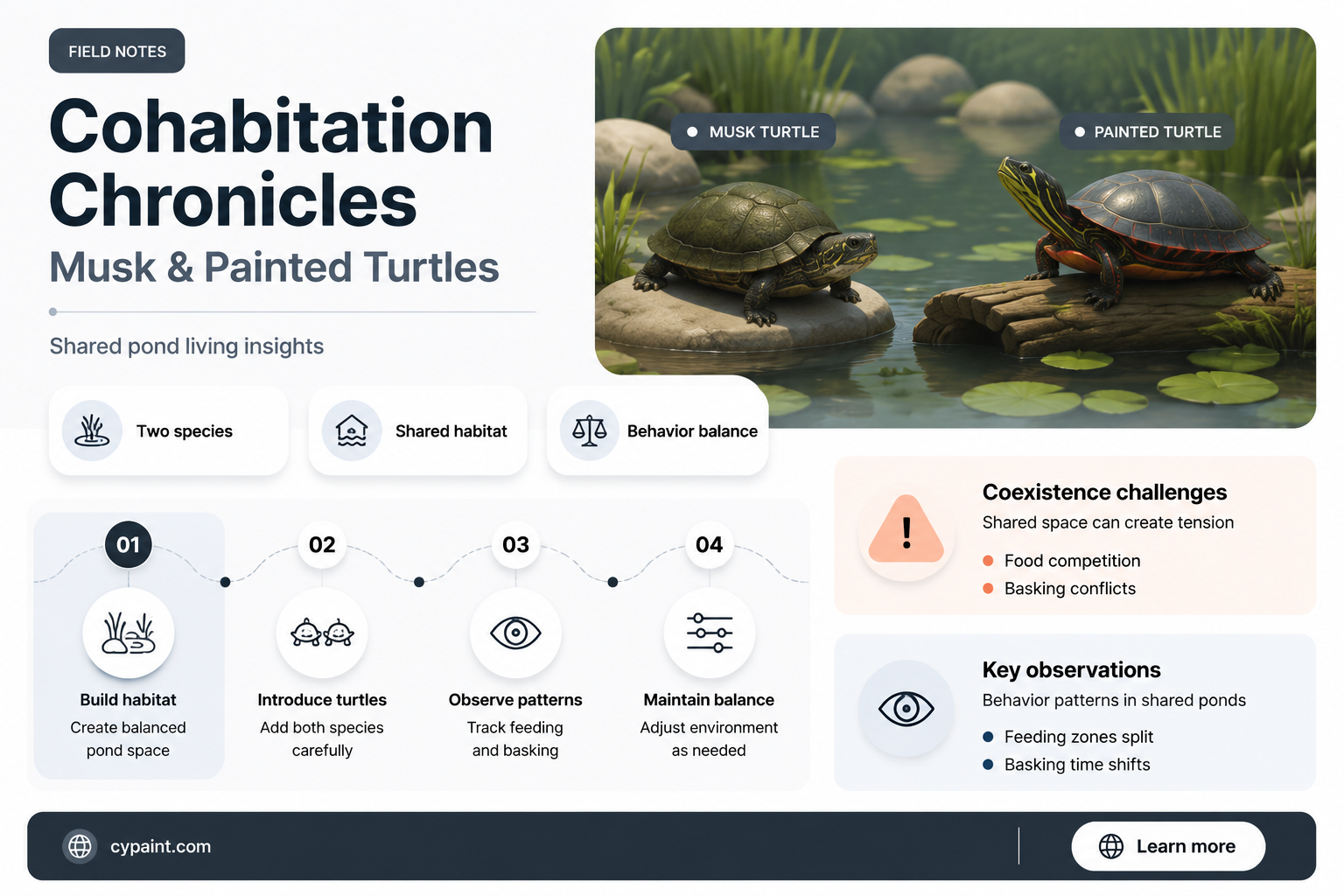 can you keep musk turtles with painted turtles