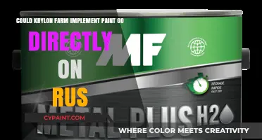 Krylon Farm Implement Paint: A Direct Solution for Rust?
