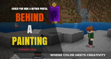 Hiding Nether Portals: Can Paintings Conceal?