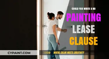 Crafting a No Painting Lease Clause: Legal Tips for Landlords