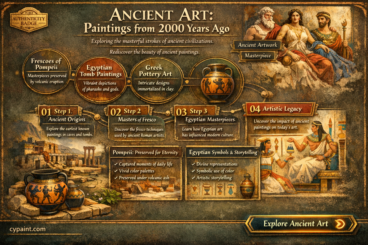 are there any paintings from over 2000 years ago