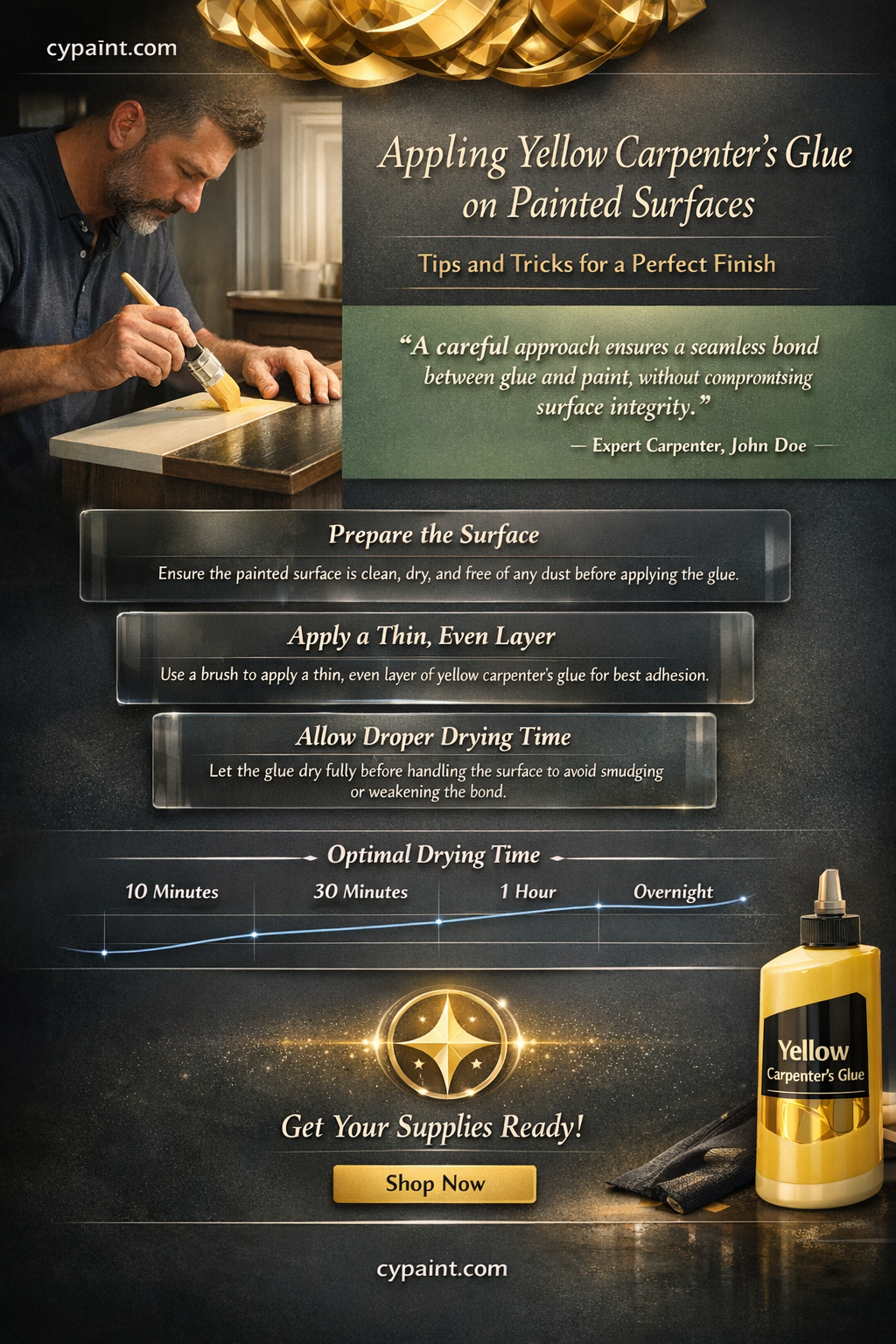 can i apply yellow carpenter