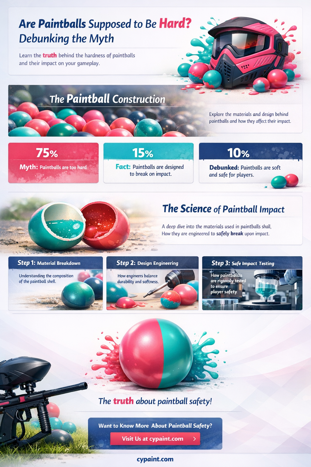 are paint balls supposed to be real hard