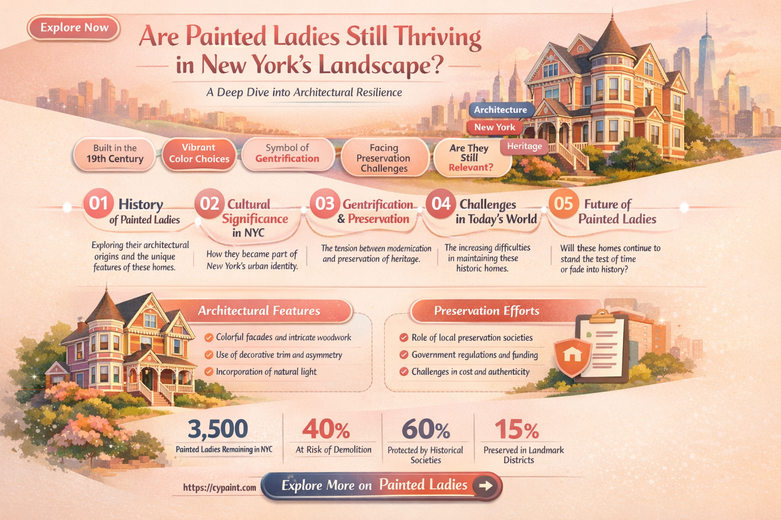 are painted ladies still in new york