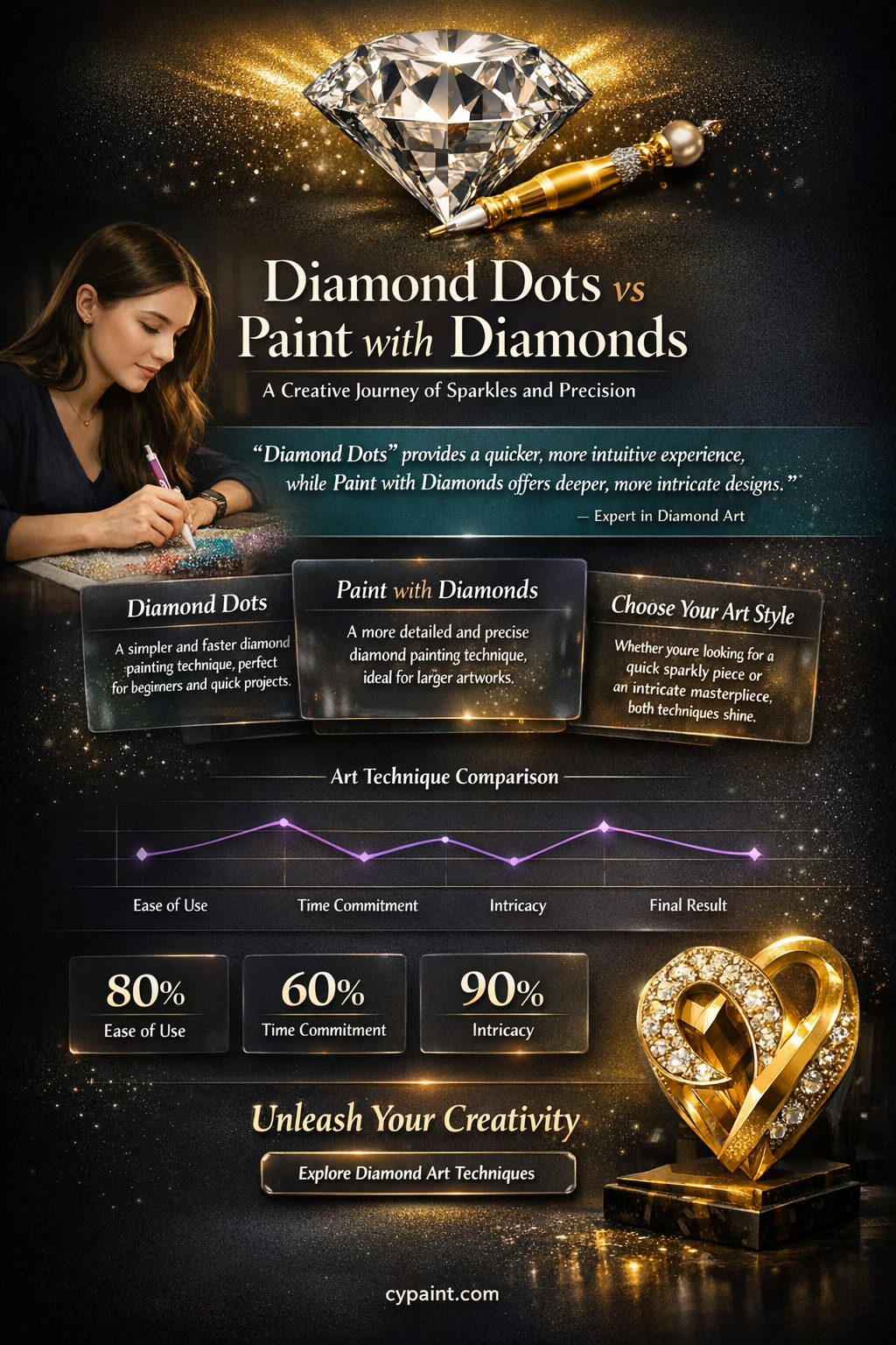 are diamond dots the same as paint with diamonds