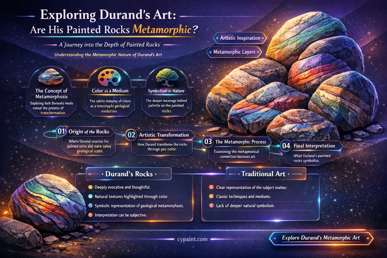 are the rocks in durand