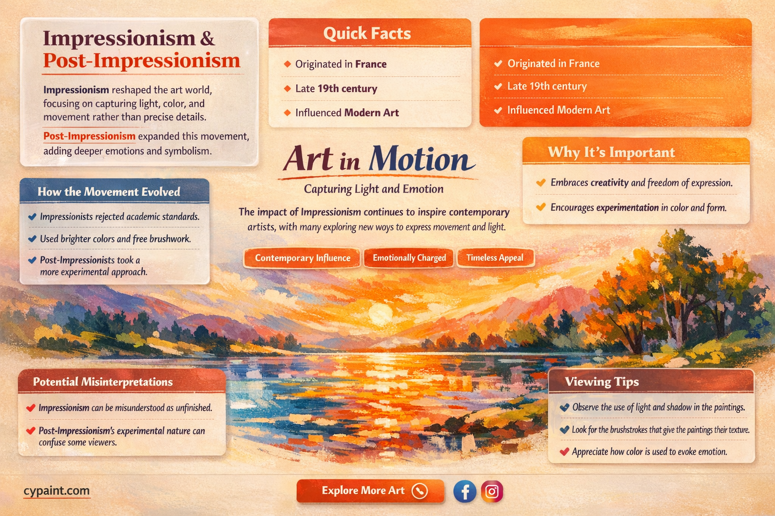 can a contemporary painter be considered a post impressionist
