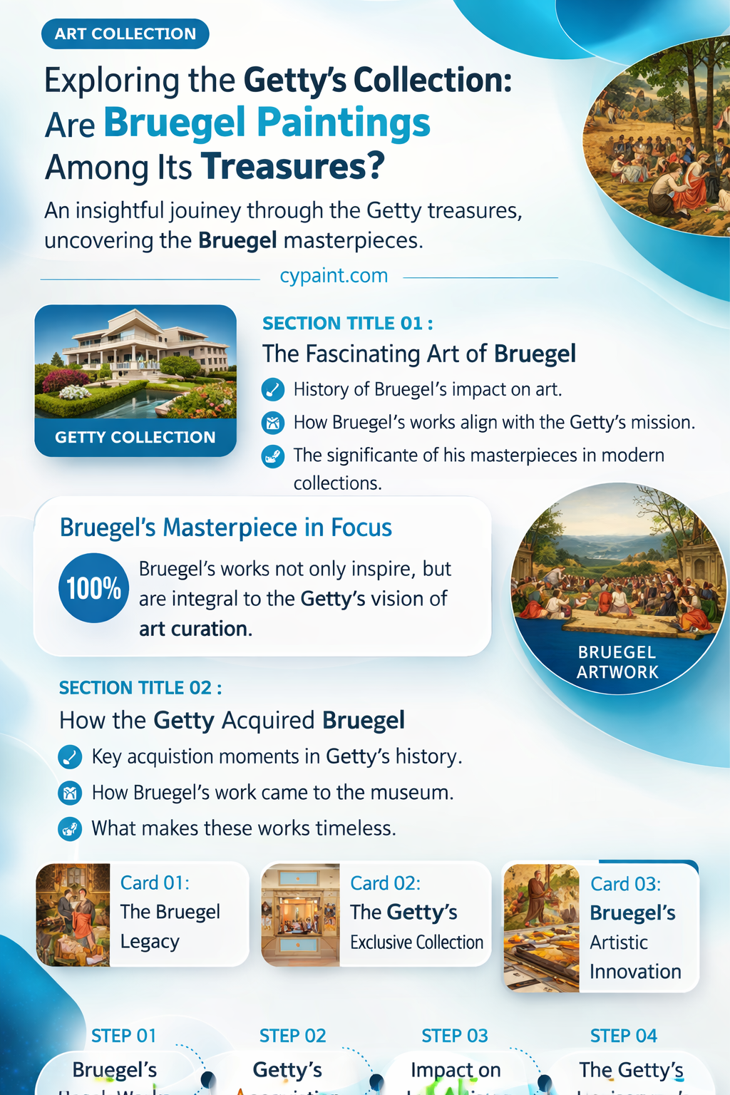 are their bruegel paintings at the getty