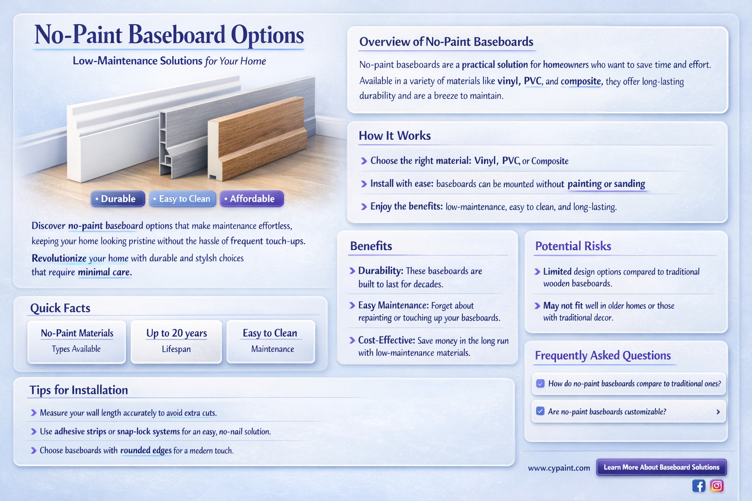 are there baseboards you don