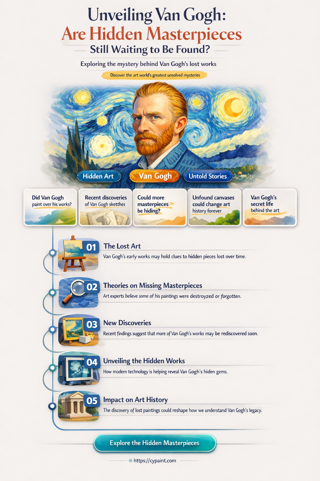 are there any van gogh paintings undiscovered