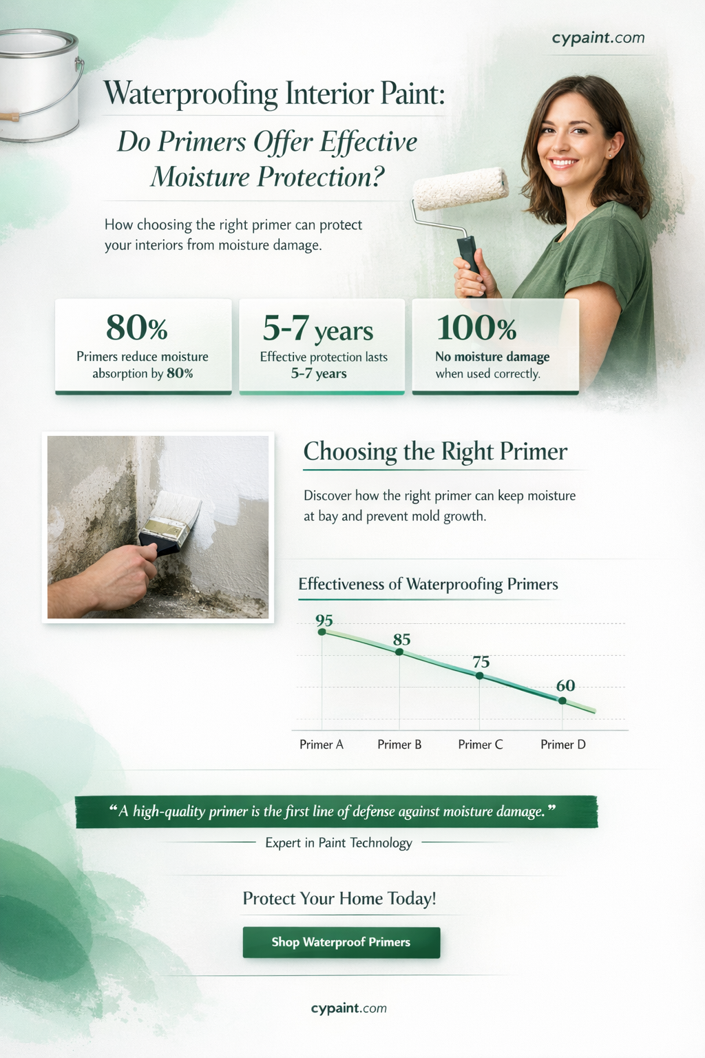 are there interior paint primers that provide waterproofing