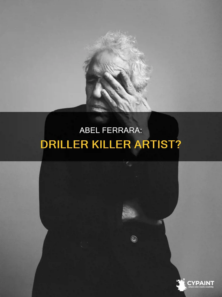 did abel ferrara do the paintings in driller killer