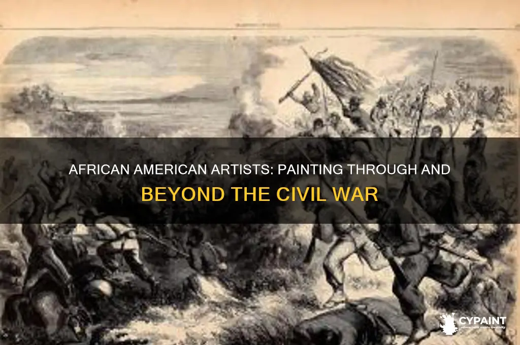 did african americans paint during and after the civil war