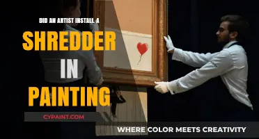Shredded Art Mystery: Did an Artist Install a Shredder in Painting?