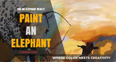 Elephant Artistry: Unveiling the Truth Behind the Painted Elephant