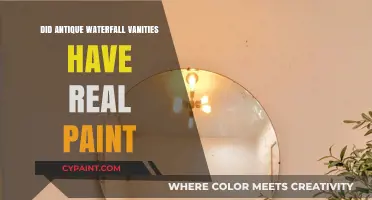 Antique Waterfall Vanities: Real Paint or Illusion?