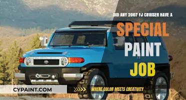 2007 FJ Cruiser: Unveiling the Mystery of Special Paint Jobs