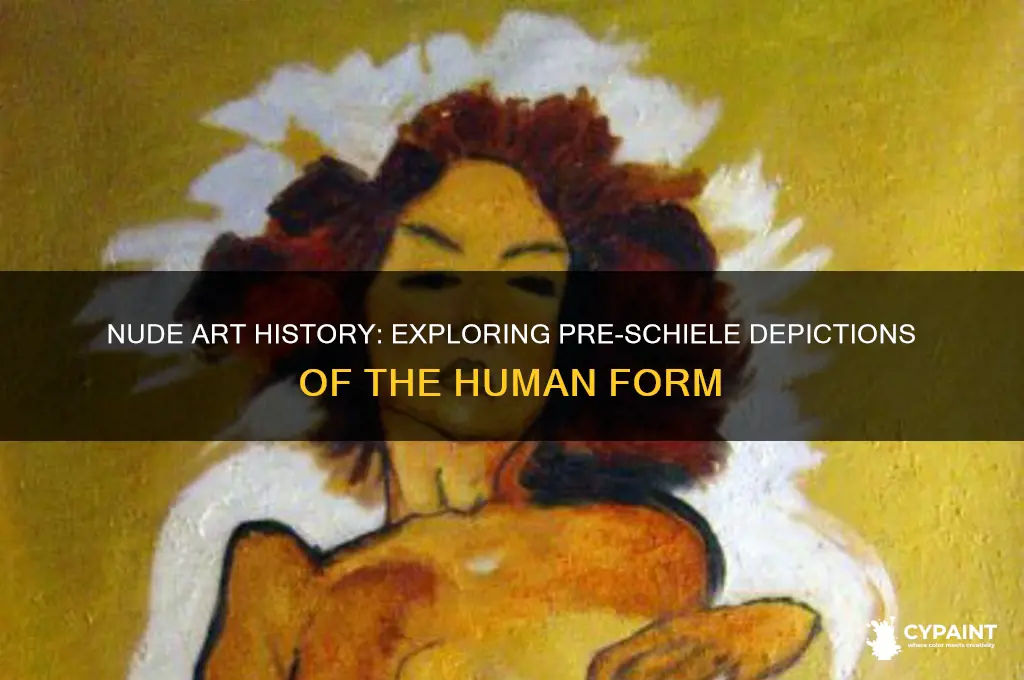 did anyone paint nudes before egon schiele