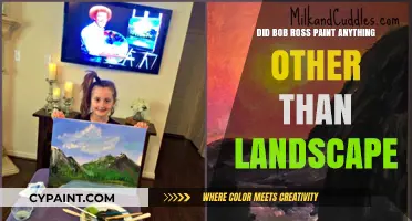 Beyond the Landscapes: Exploring Bob Ross's Lesser-Known Artistic Ventures