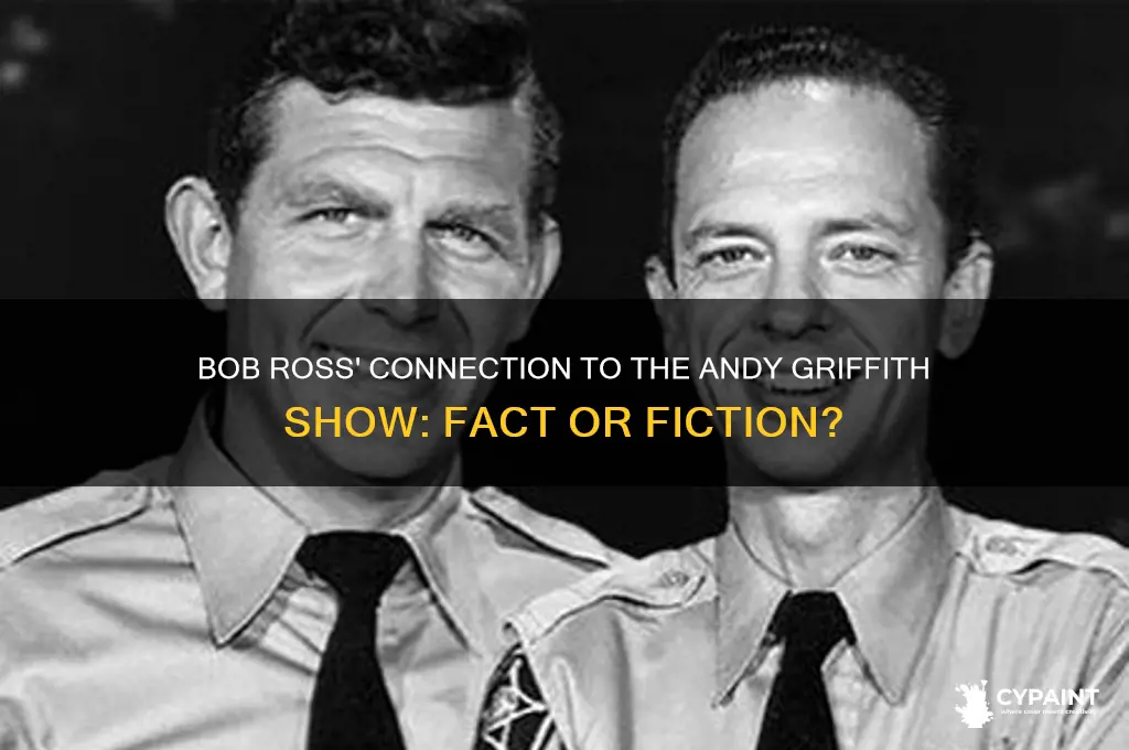 did bob ross paint for andy griffith show
