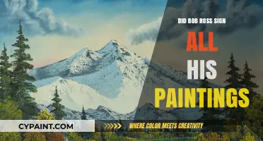 Did Bob Ross Sign All His Paintings? Uncovering the Truth